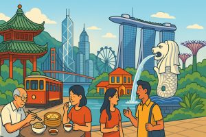 香港與新加坡的文化差異比較