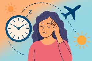 旅行後如何快速調整時差