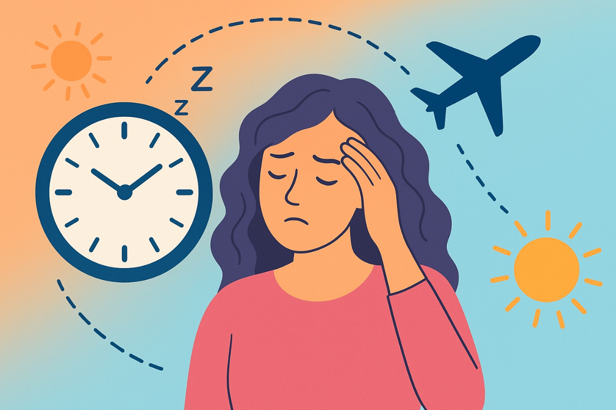 旅行後如何快速調整時差